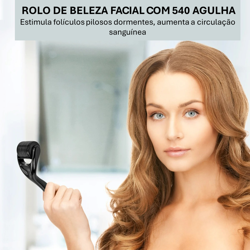 Derma Roller  Microagulhamento profissional