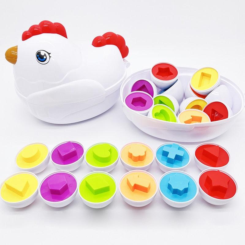 Ovos educativos de brinquedos - Hippo Store